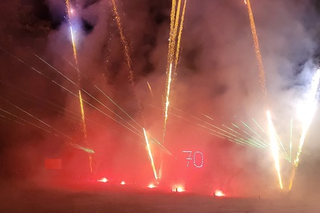 Lasershow Feuerwerk Haltern